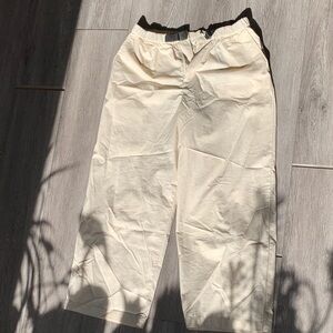 MUJI white pants